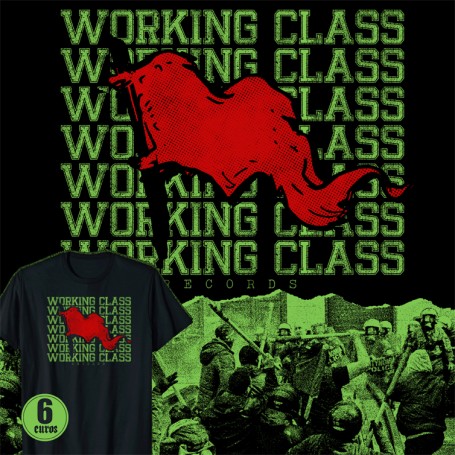 Working class records mod. bandera roja