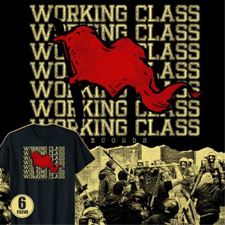 Working class records mod. bandera roja