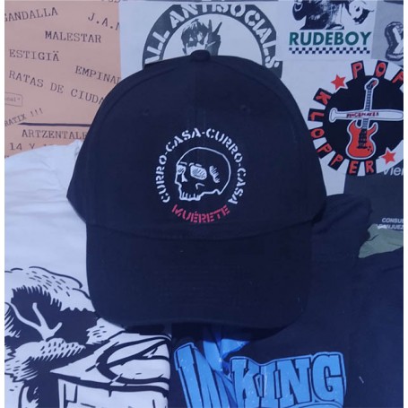 Curro casa muérete gorra