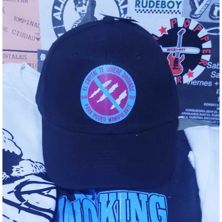 el capital te quiere drogado gorra