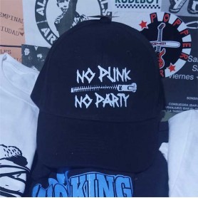 No punk no party gorra REBAJADA