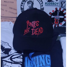 punks not dead gorra