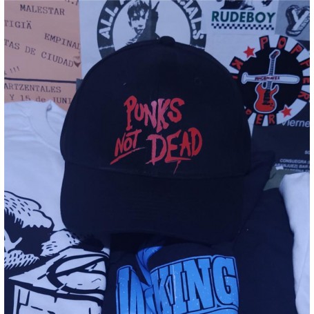 punks not dead gorra