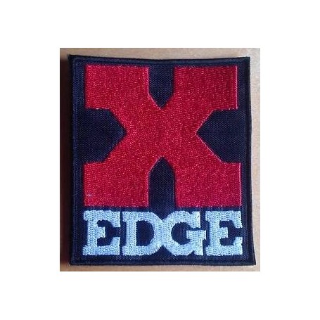 X EDGE parche bordado