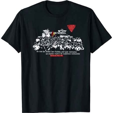 Héroes antifacistas camiseta chico REBAJADA