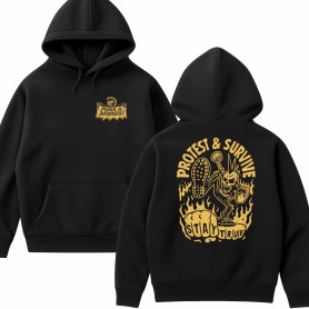 Protest and survive sudadera con capucha chico REBAJADA