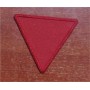 triángulo antifascista parche bordado