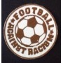 football against racism parche bordado