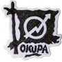 PARCHE BORDADO OKUPA BANDERA