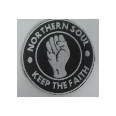 NORTHERN SOUL 3 parche bordado