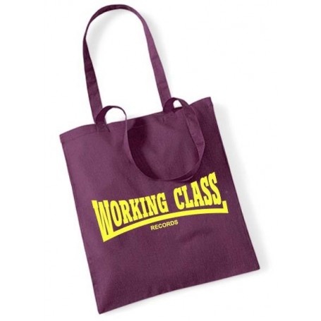 Working  Class Records bolso granate1