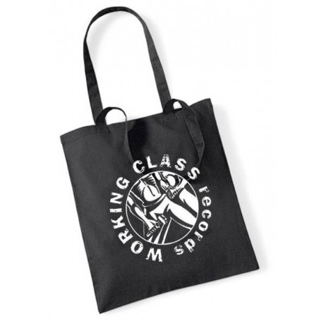 Working  Class Records redondo bolso negra 1