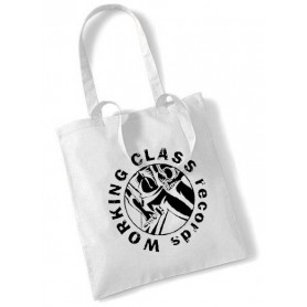 Working  Class Records redondo bolso blanco 1