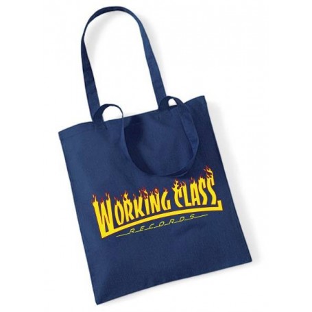 Working  Class Records llamas bolso azul 1