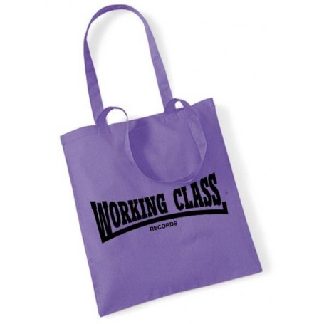 Working  Class Records bolso morado2