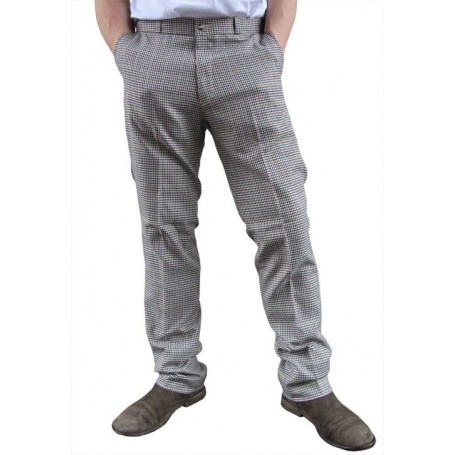 pantalon retro mod tweed