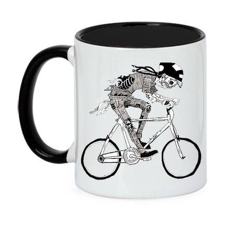 bici punk taza