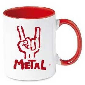 metal taza
