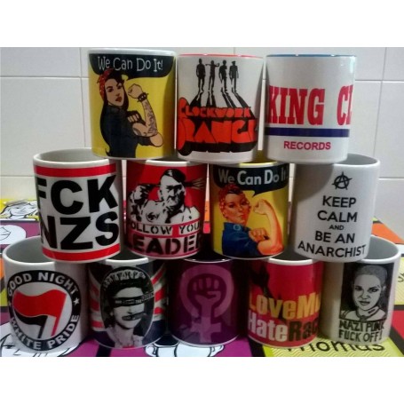 feminismo logo mod 9 - taza