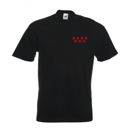 madrid anarquista camiseta negra modo escudo