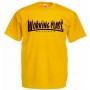 Working Class Records llamas camiseta amarilla