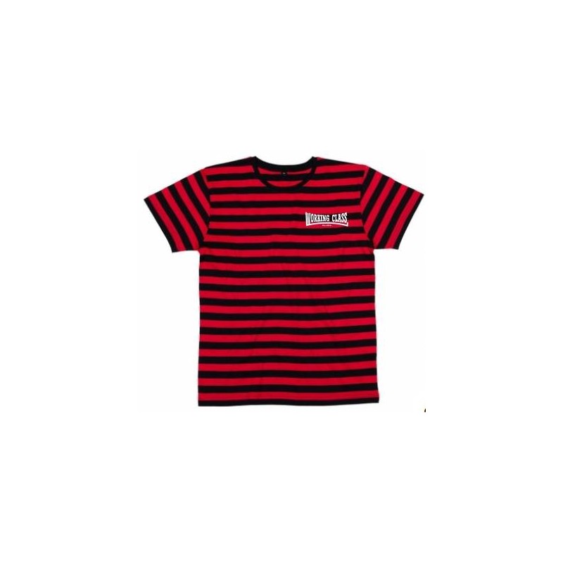 Camisetas: Rayas Rojas Y Negras