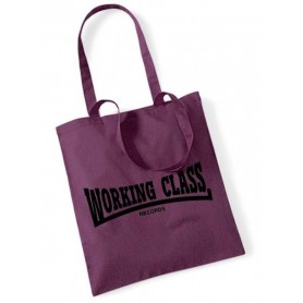 Working  Class Records bolso granate3