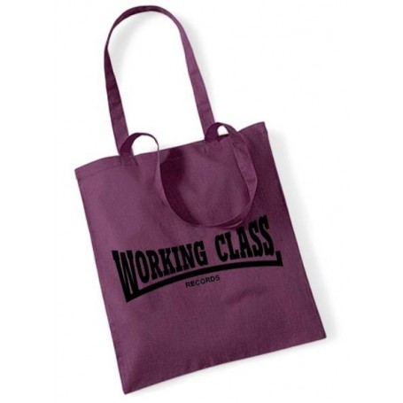 Working  Class Records bolso granate3