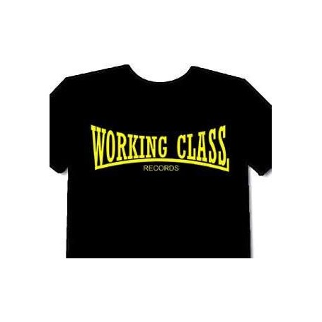 WORKING CLASS negro amarillo camiseta chica