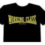 WORKING CLASS negro amarillo camiseta chica