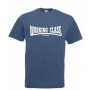 Working Class records camiseta azul steel blanco