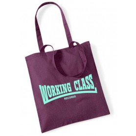 Working  Class Records bolso granate4