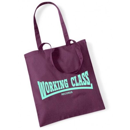 Working  Class Records bolso granate4