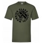 Working Class recors logo redondo verde oliva negro