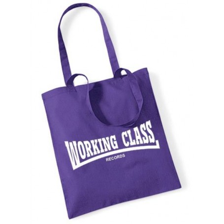 Working  Class Records bolso morado3