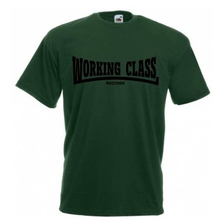 WORKING CLASS verde militar camiseta chico