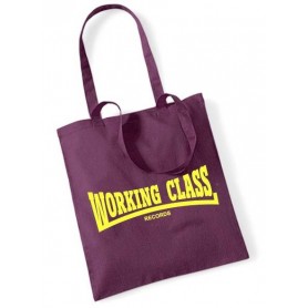 Working  Class Records bolso granate1