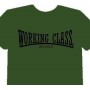 WORKING CLASS verde militar camiseta chica