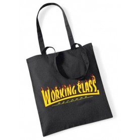 Working  Class Records llamas bolso negra 1