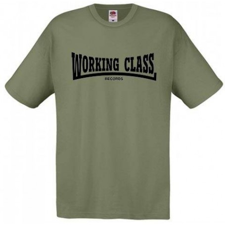 Working Class camiseta oliva chico